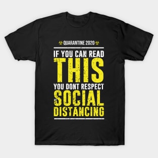 SOCIAL DISTANCING (GRUNGE STYLE) T-Shirt